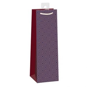 ARGUS Dárková papírová taška na víno (12 x 40 cm) 07370766h