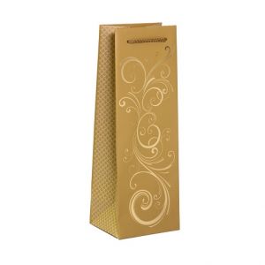 ARGUS Dárková papírová taška LUX na víno (13 x 37.5 cm) 07399001