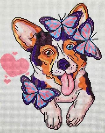 Diamantové malování - Pes