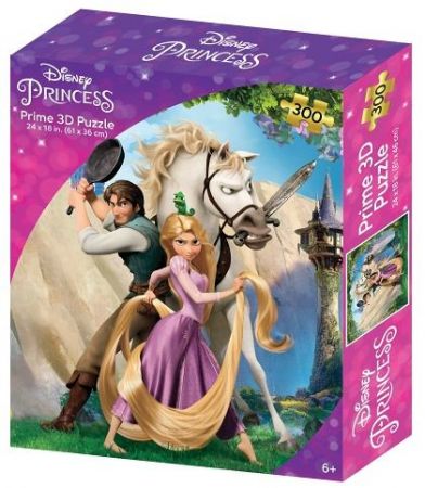 PRIME 3D PUZZLE - Disney Princess - Tangle 300 ks