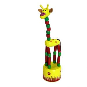 BABU - Mačkací figurka žirafa