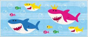 Dekorativní samolepky - Žralok