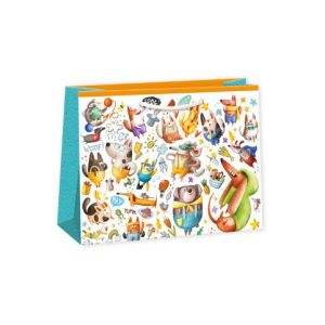 ARGUS Dárková papírová taška (30 x 23 cm) Crazy Animals 07670724h