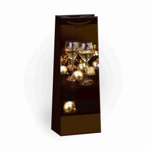 ARGUS Dárková papírová taška na víno (12 x 40 cm) 08330381