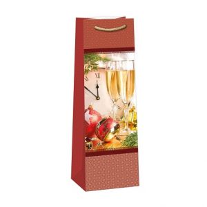 ARGUS Dárková papírová taška na víno (12 x 40 cm) 08330433h