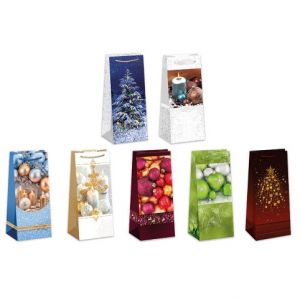 ARGUS Dárková papírová taška (13 x 29.5 cm) mix 12 ks 08730001