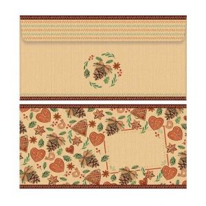 ARGUS Obálka BL NATUR vánoční 10831014