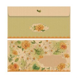 ARGUS Obálka DL NATUR přírodní s potiskem 10835003