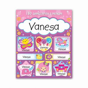 ARGUS Veselé nálepky samolepky se jménem Vanesa 11140040