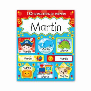 ARGUS Veselé nálepky samolepky se jménem Martin 11140094