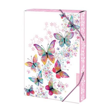ARGUS Školní box na sešity A4 Butterfly 12310303