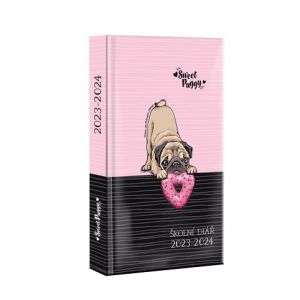 ARGUS Školní diář 2023,2024 Puggy 14010361c