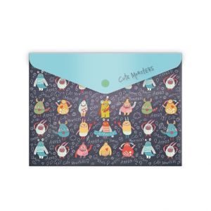 ARGUS Plastová obálka s drukem A5 Cute Monsters 16470290