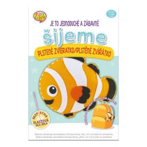 ARGUS Kreativní tvoření šijeme plstěné zvířátko rybka 19110005