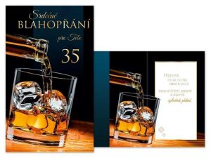 Přání k narozeninám 35 s textem M11-423 MFP