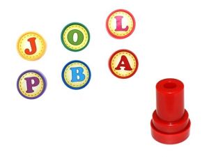 Samonamáčecí razítka 2D Abeceda MFP