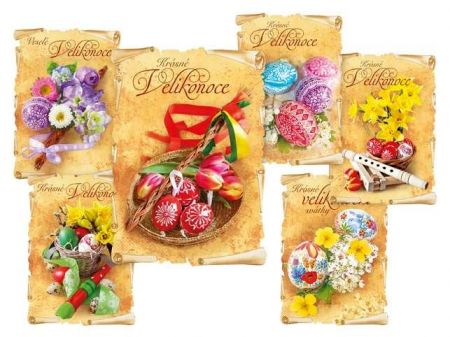 Pohlednice velikonoce 113 C výsek