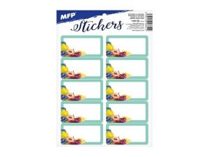 Samolepky na zavařeniny 16,2x23cm