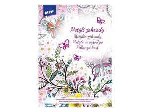 Omalovánky antistresové Motýlí zahrady 210x290mm/32s