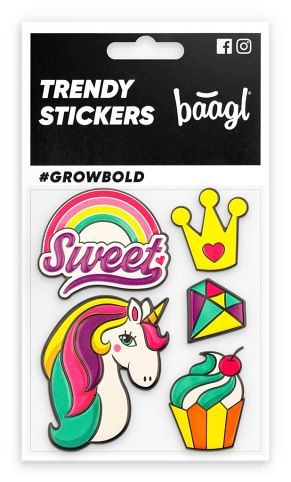 BAAGL Samolepky Duha 