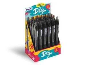 Gelové pero kus QUICK DRY - black, černá
