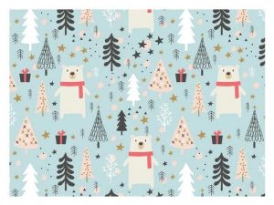 Balící papír vánoční LUX V255 100x70