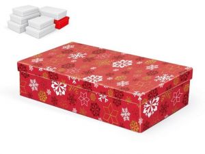 Krabice dárková vánoční A-V006-G 36x22x9cm