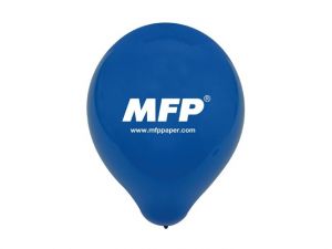 Balónek MFP reklamní 23cm modrý standard