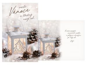 Přání Vánoční malé V23-160 Z