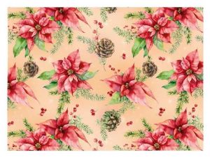 Balící papír vánoční LUX V273 100x70