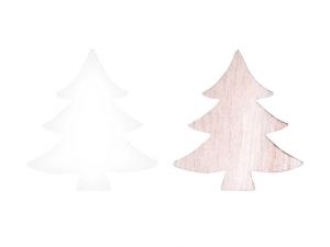 Dekorace stromek 12ks mix 2,8cm