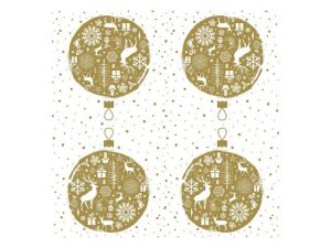 Ubrousek P 33x33 vánoční MES101221