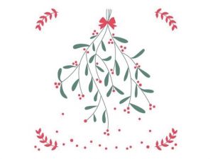 Ubrousek P 33x33 vánoční MES100913