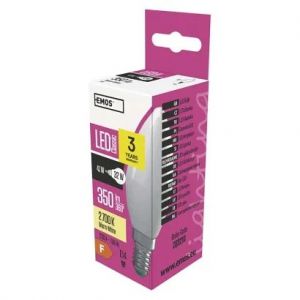 EMOS LED žárovka Classic svíčka / E14 / 4,1 W (32 W) / 350 lm / teplá bílá
