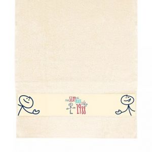 ALBI Béžový ručník - 1988