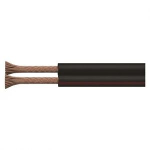 EMOS Dvojlinka ECO 2x0,5mm, černo/rudá, 100m