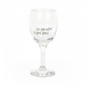 ALBI Sklenice na víno - Kamarádka