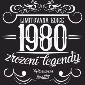 ALBI Pánské tričko - 1980, vel. XXL