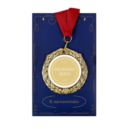 ALBI Přání s medailí - Oslavenec roku