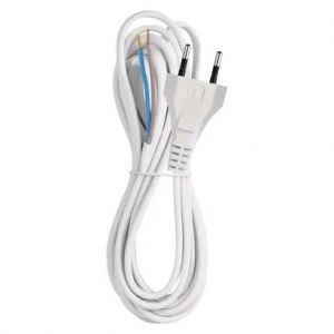 EMOS Flexo šňůra PVC 2× 0,75mm2, 3m, bílá