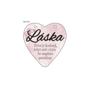 ALBI Plaketka - Láska
