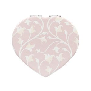 ALBI Zrcátko srdce - Růžový vzor