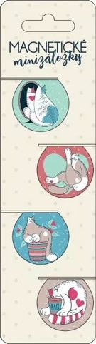 ALBI Magnetická minizáložka - Kočky