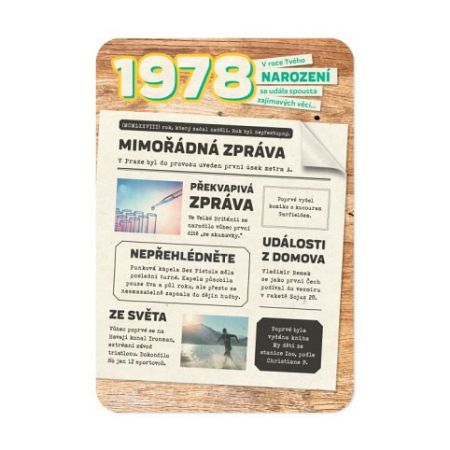 ALBI Retro přání - 1978