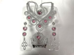Set pro princeznu korunka, náušnice a náhrdelník