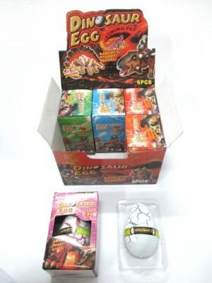 Vejce s rostoucím dinosaurem 12x8 cm