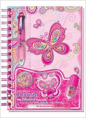 Deníček sada Motýl