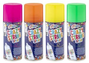 Serpentýny na párty ve spreji