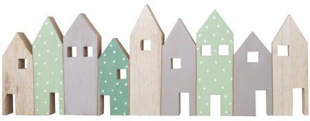 Domky dřevěné na postavení 40 x 14,5 cm