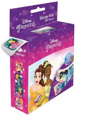 Samolepky set Disney Princezny (200 ks)